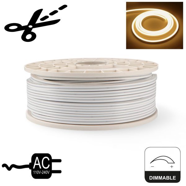 Led Neon Flexible 220Dc 14W/ml 3000K