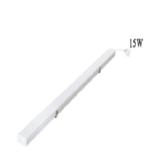 Barra Led 15W Aluminio Difusor Opal 220V 595MM