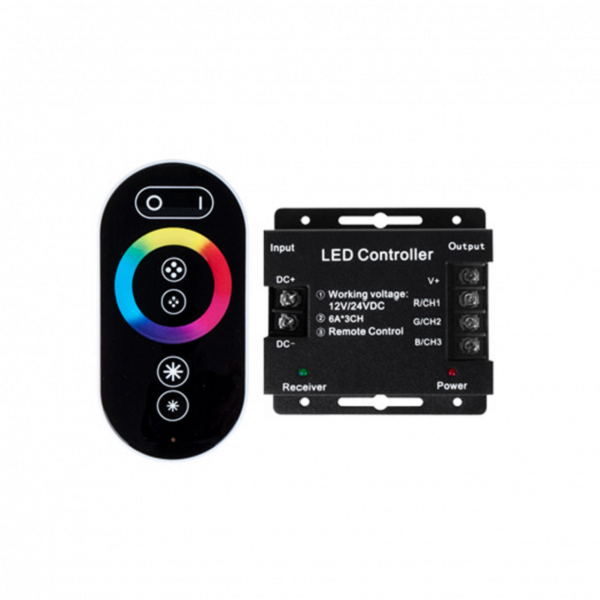 Mando Distancia RGB Tira Led 12 y24 V