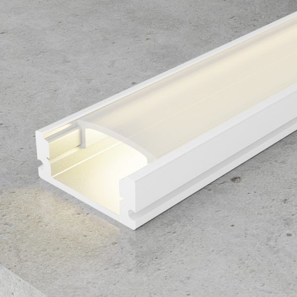 Perfil Barra de Aluminio Superficie 2 Metros