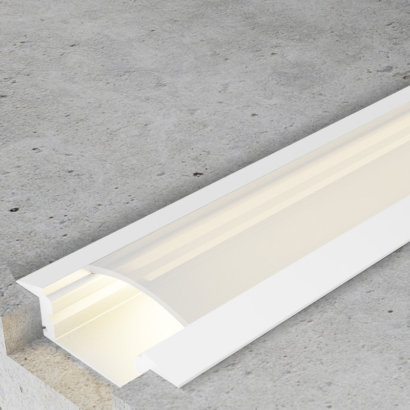 Perfil Barra de Aluminio Empotrar 2 Metros - Imagen 5