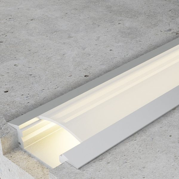 Perfil Barra de Aluminio Empotrar 2 Metros