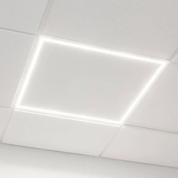 Marco luminoso LED 60x60 de 48W es una solución de iluminación perimetral innovadora diseñada principalmente para techos técnicos