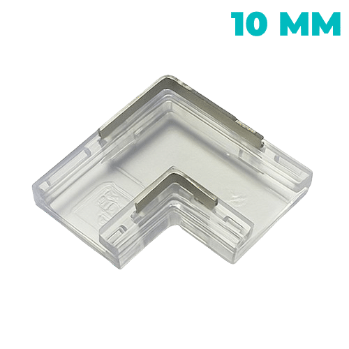 Conector Unión "L" Tira-Tira 2 Pines Tira Led 10 Mm IP20